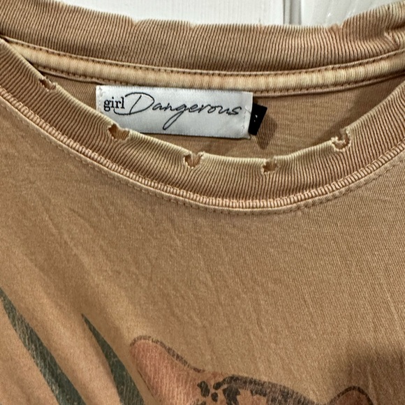 REVOLVE Tops - Girl Dangerous Leopard Boyfriend Tee